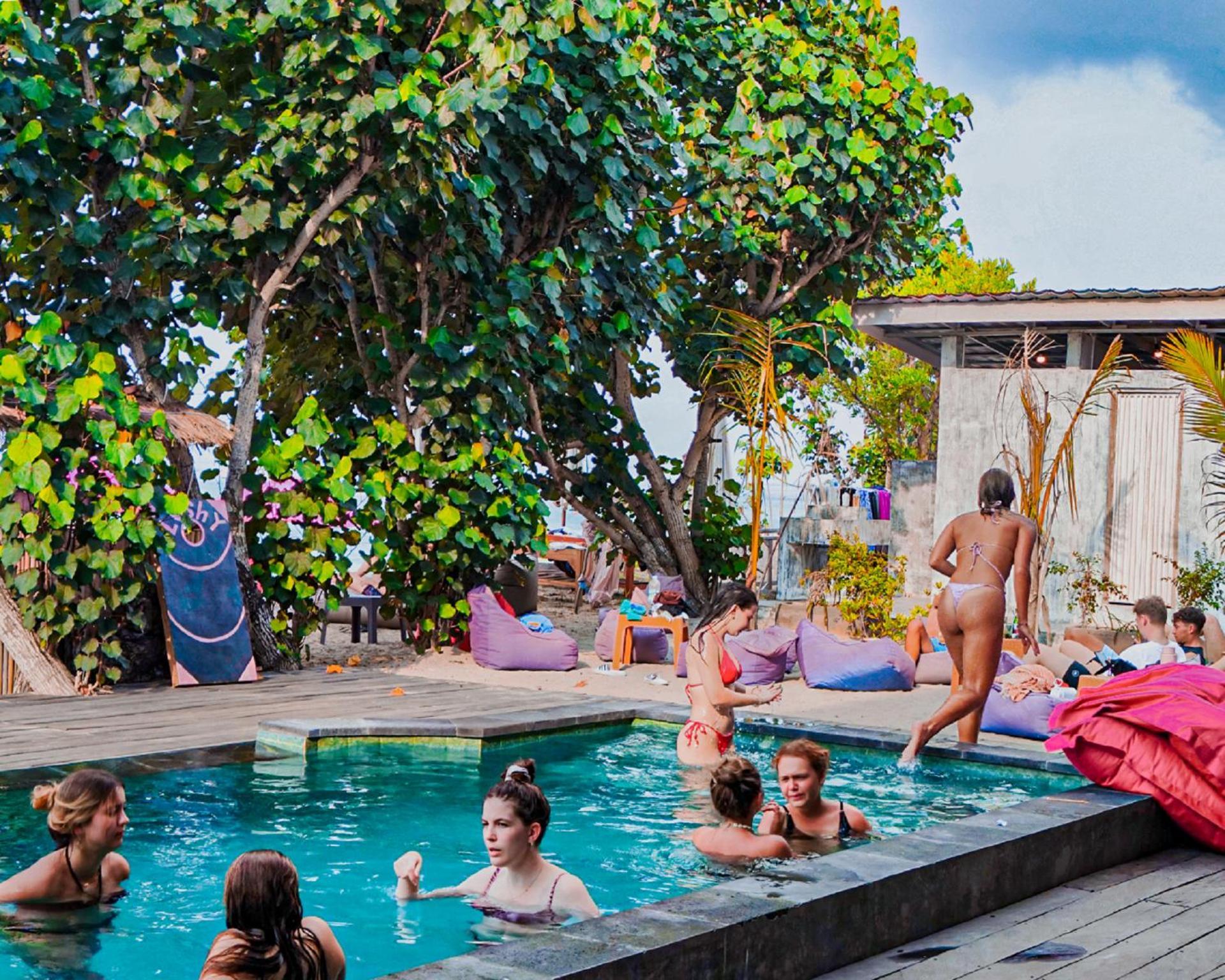 Lushy Hostel Nusa Penida Toyapakeh Eksteriør billede